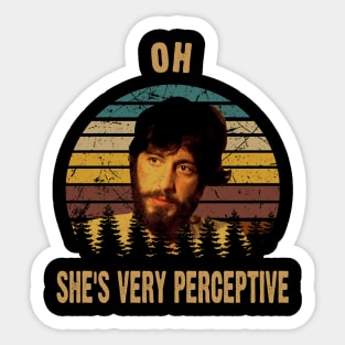 Undercover Legends Serpicos Movie Tees, Embody the Gritty Charm of Detective Serpicos Sticker